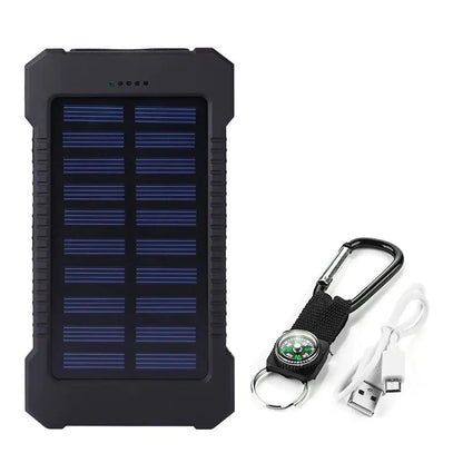 Power bank med solpanel