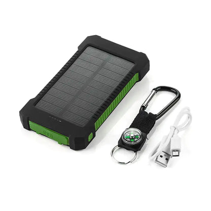 Power bank med solpanel